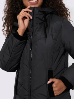 Manteau matelassé chaud et confortable