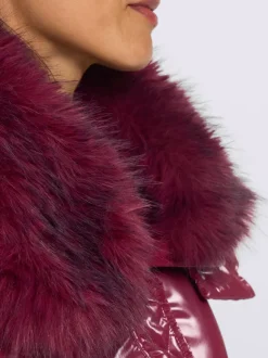 Manteau matelassé qualité brillante