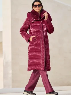 Manteau matelassé qualité brillante