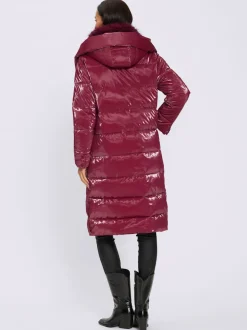 Manteau matelassé qualité brillante