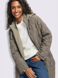 Manteau modèle réversible