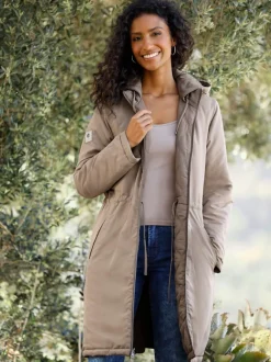 Manteau modèle réversible