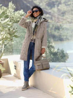 Manteau modèle réversible