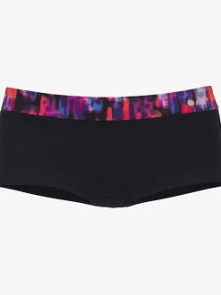 Mini-short Lascana à motifs et soutien-gorge sculptant en maillot de bain