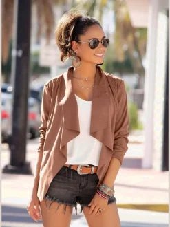 Mini-shorts en jean avec franges et effet vintage