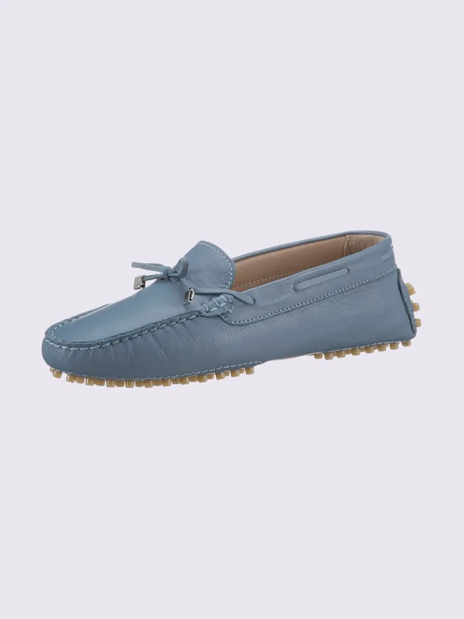 Mocassins cuir nappa de vache