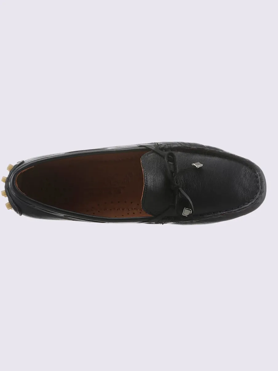 Mocassins cuir nappa de vache