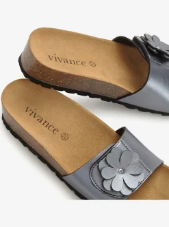 Mules brides raffinées et talon discret