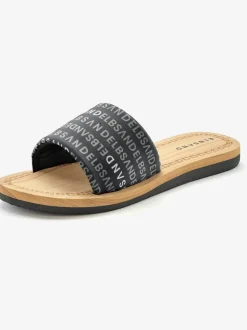 Mules de bain particulièrement légères et flexibles avec semelle imperméable, parfaites pour la plage, la piscine et les loisirs