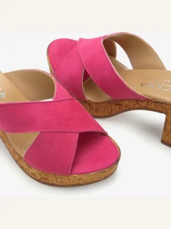 Mules en cuir fabriquées en italie