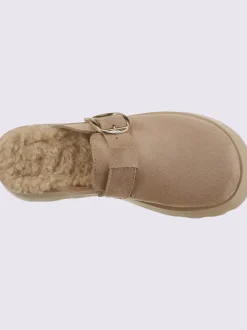 Mules matière synthétique