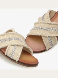 Mules orné de petits strass discrets et élégants