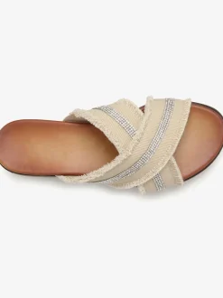 Mules orné de petits strass discrets et élégants