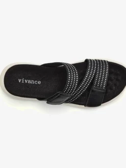 Mules talon légèrement compensé pour un confort optimal