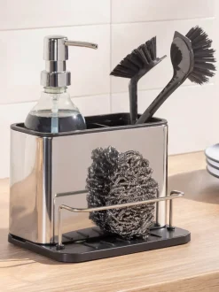 Organisateur d'évier accessoire de cuisine pratique