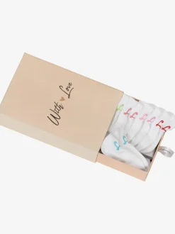 7 paires de socquettes dans un coffret cadeau coulissant