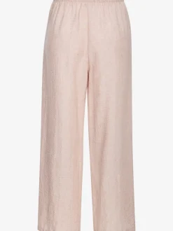 Pantalon ample avec ceinture et manches courtes en matière légère