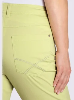 Pantalon 7/8 avec fil brillant
