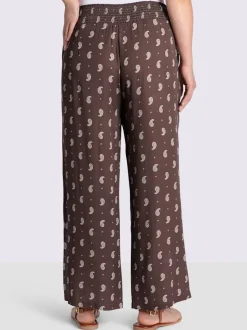Pantalon avec motif paisley