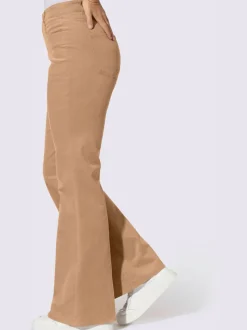 Pantalon bootcut coupe 5 poches moderne
