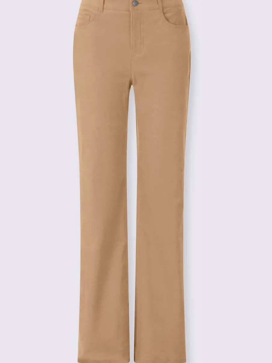 Pantalon bootcut coupe 5 poches moderne