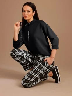 Pantalon à carreaux 35% laine