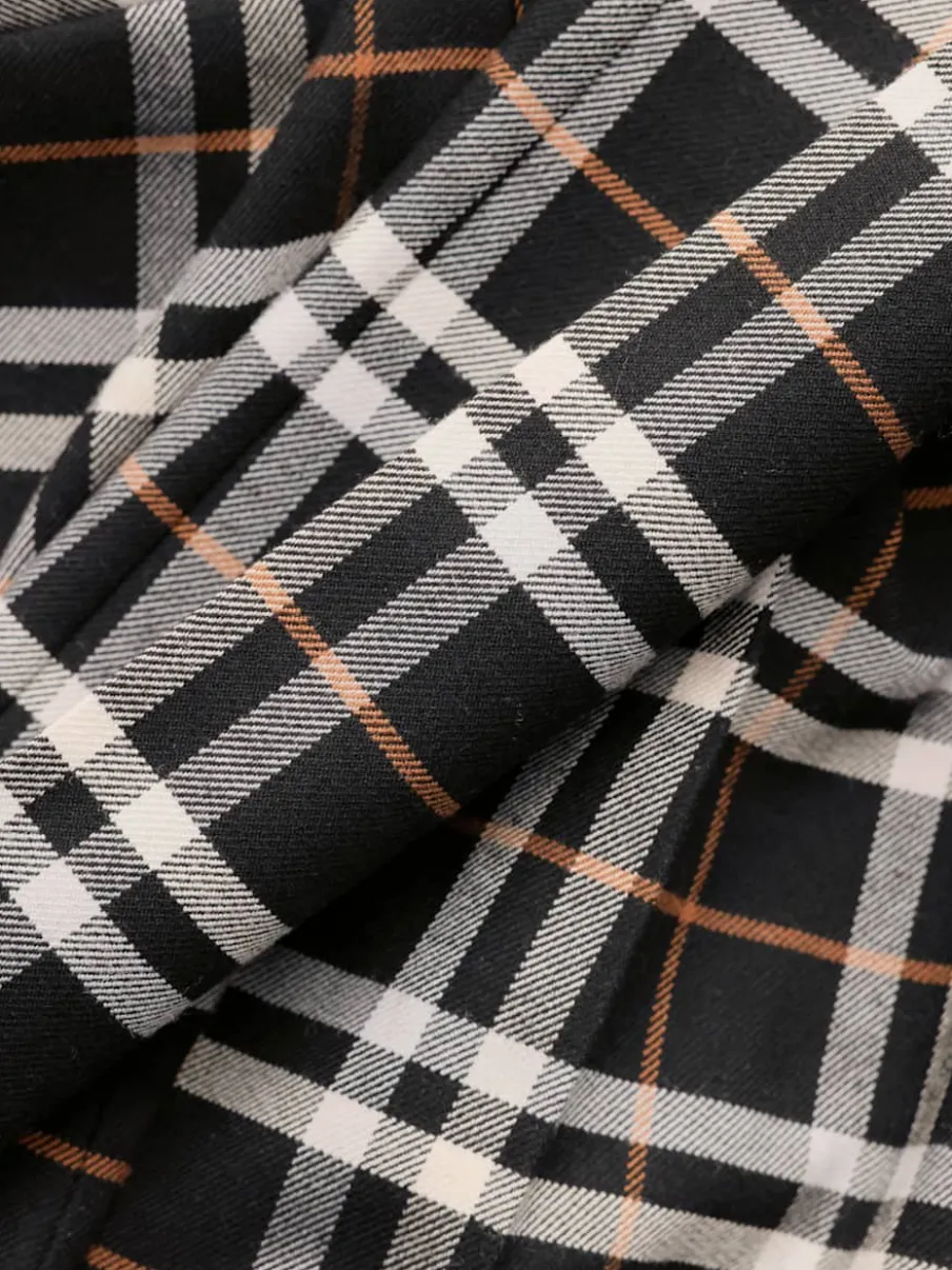 Pantalon à carreaux 35% laine