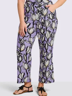 Pantalon 7/8 ceinture haute