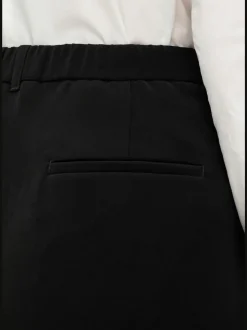 Pantalon ceinture élastique au dos