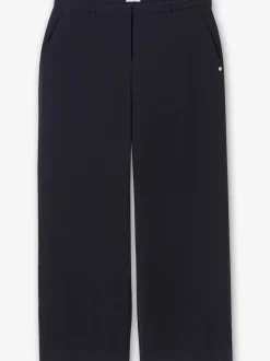 Pantalon ceinture élastique au dos