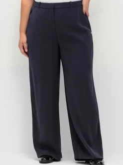 Pantalon ceinture élastique au dos