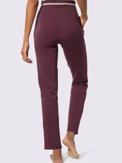 Pantalon à ceinture élastique matière sweat