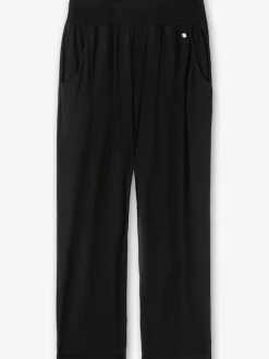 Pantalon ceinture smockée