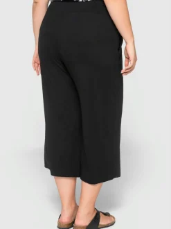 Pantalon ceinture smockée