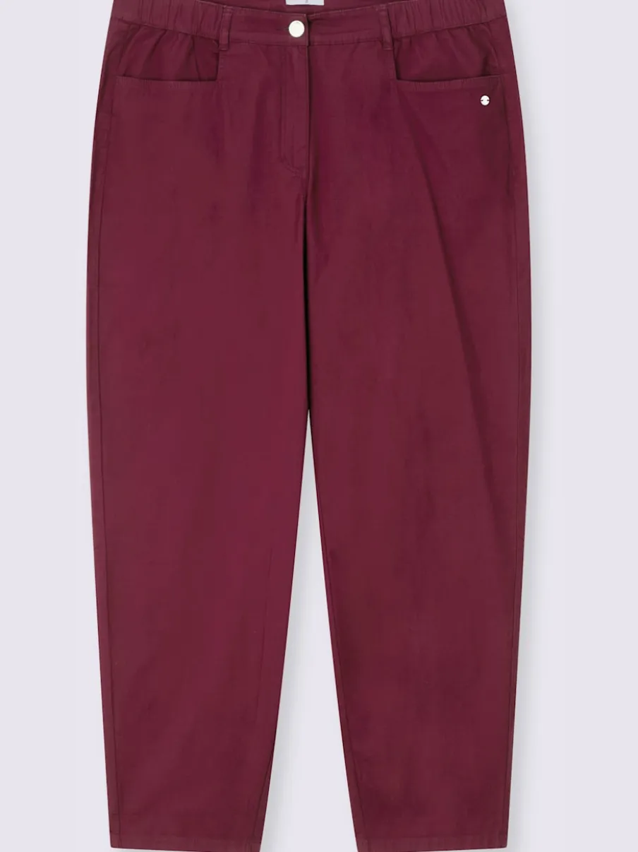 Pantalon chino avec ceinture confort