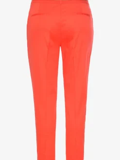 Pantalon chino décontracté avec ceinture imitation cuir et poches