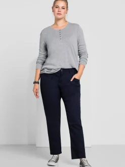 Pantalon chino pinces tendance