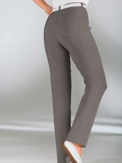 Pantalon classique cinq poches confortable pour un usage quotidien