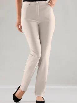 Pantalon classique cinq poches confortable pour un usage quotidien