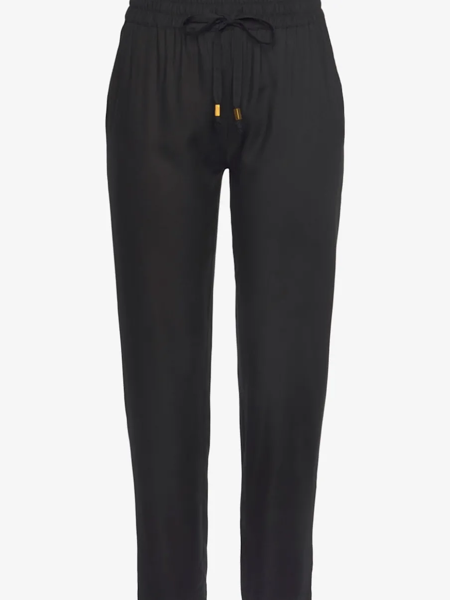 Pantalon confortable avec ceinture élastique et poches latérales