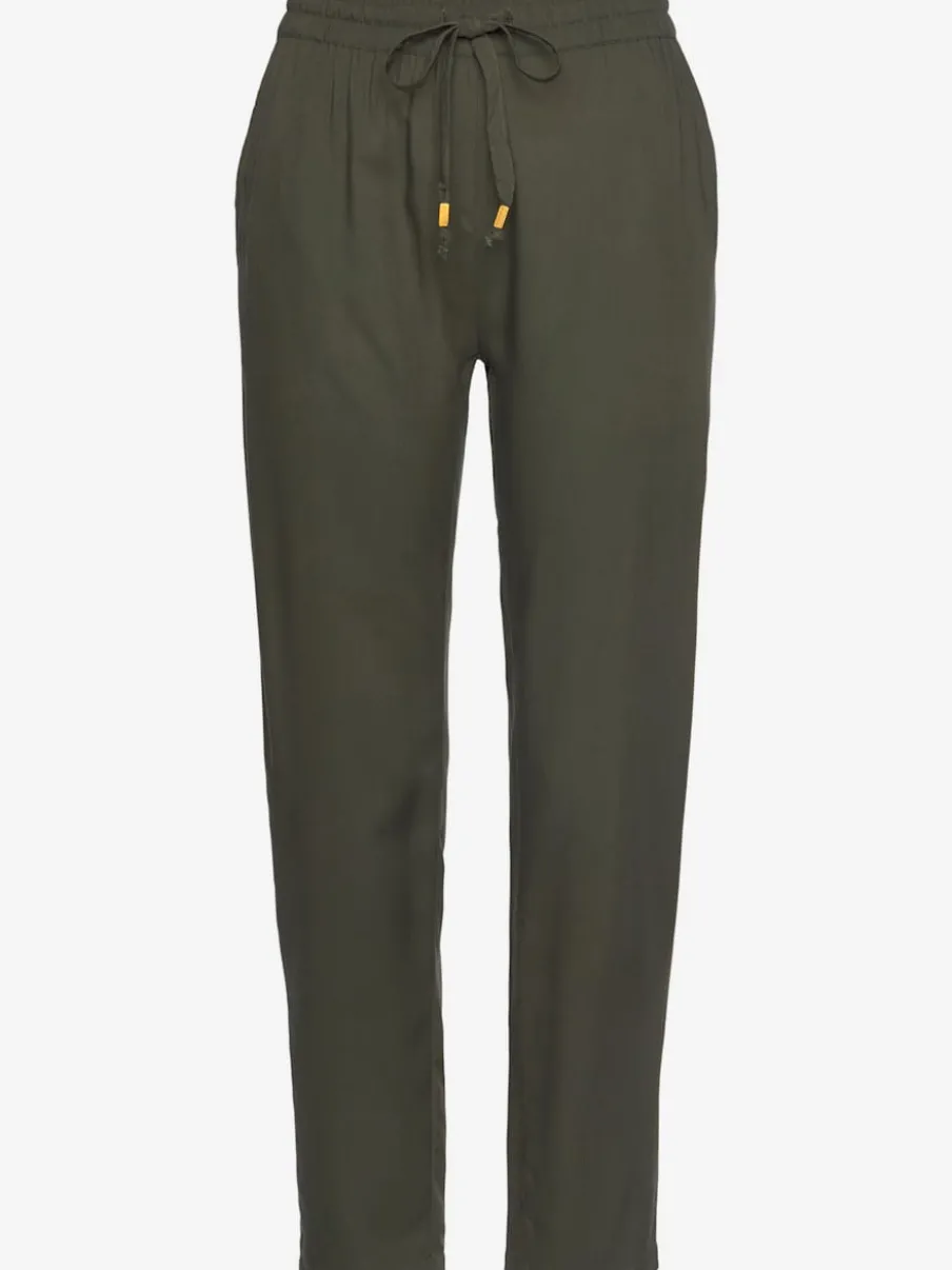 Pantalon confortable avec ceinture élastique et poches latérales