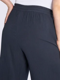 Pantalon 3/4 coulisse et lien à nouer