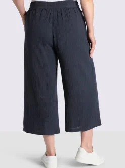 Pantalon 3/4 coulisse et lien à nouer