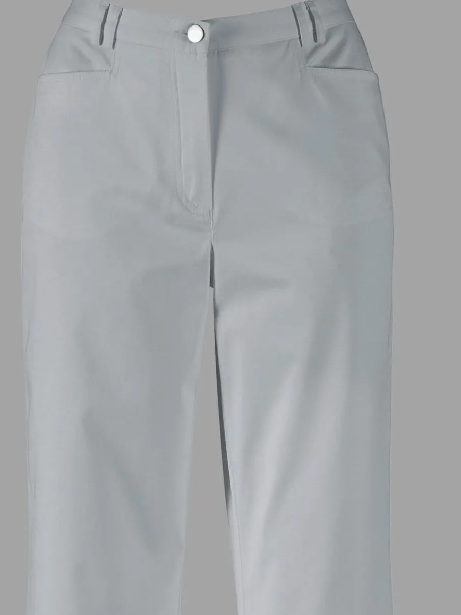 Pantalon coupe droite à traitement nano avec poches et passants