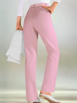 Pantalon coupe droite à traitement nano avec poches et passants