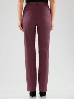 Pantalon coupe droite à traitement nano avec poches et passants
