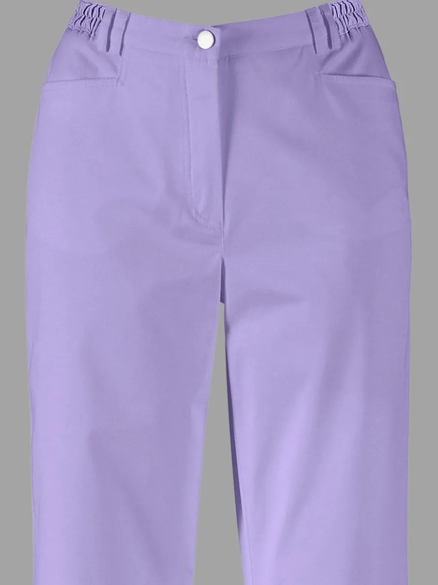 Pantalon coupe droite à traitement nano avec poches et passants