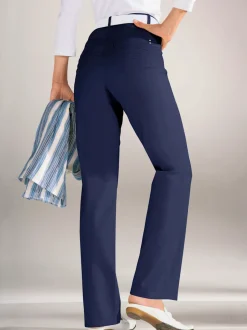 Pantalon coupe droite à traitement nano avec poches et passants