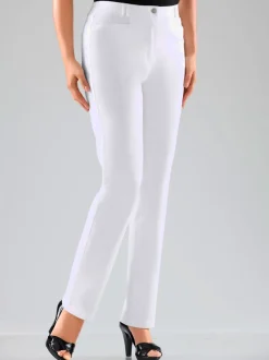 Pantalon coupe droite à traitement nano avec poches et passants
