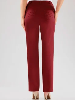 Pantalon coupe droite à traitement nano avec poches et passants